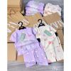 Ảnh của SET 2 BỘ ĐÙI BÉ GÁI THỎ HOA TÍM BE