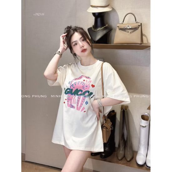Ảnh của Áo phông gucciii màu be
