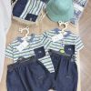 Ảnh của SET CỔ TRỤ QUẦN JEAN GIẤY MỀM KÈM MŨ
