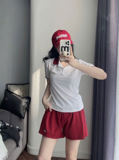 Ảnh của Set bộ POLO áo trắng quần đỏ