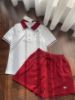 Ảnh của Set bộ POLO áo trắng quần đỏ