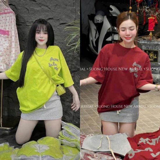 Ảnh của Set áo Adlv mix chân váy 2M