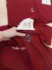 Ảnh của SET ĐỎ CHÂN VÁY XẺ SƯỜN PHỐI KHĂN KẺ