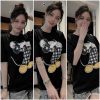 Ảnh của Set bộ mickey quần kẻ caro ren