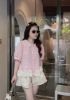 Ảnh của Set áo kẻ caro mix quần đùi