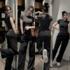 Ảnh của SÉT ÁO ZÍP QUẦN BOM  THÊU BADD Màu ghi