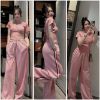 Ảnh của Set bộ hồng phối sọc