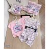 Ảnh của Set 2 bộ BB3 hồng kẻ tím