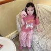 Ảnh của Set bộ mèo hồng quần suông BG