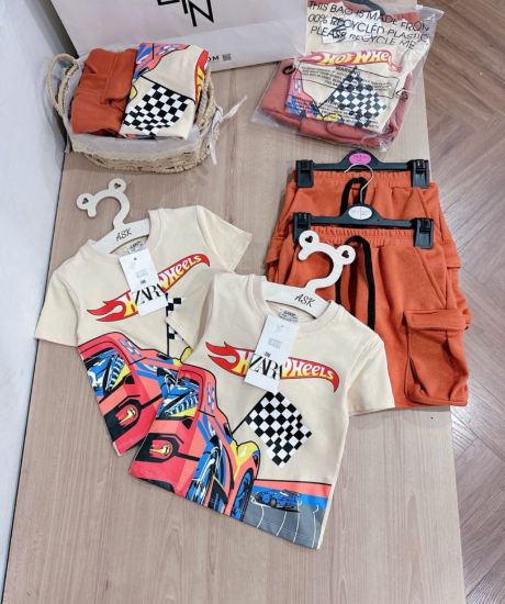 Ảnh của Set bộ oto quần cam túi hộp