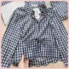 Ảnh của ÁO SƠ MI KẺ CARO ZRA THÊU HOA VINTAGE - SANG CHẢNH