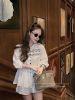 Ảnh của SET IN HOẠ TIẾT MIX QUẦN PHỐI REN GẤU