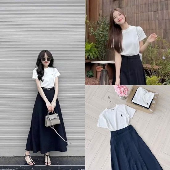 Ảnh của SET CHÂN VÁY TÍM THAN MIX ÁO THÊU