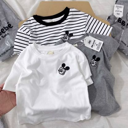 Ảnh của Set 3 áo cộc tay thêu mickey