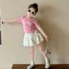 Ảnh của Set áo nơ hồng mix cv phồng