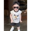 Ảnh của Set bộ áo 3 lỗ cún mix quần jean