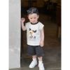 Ảnh của Set bộ áo 3 lỗ cún mix quần jean
