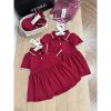 Ảnh của Váy Polo đỏ thêu cá sấu