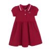 Ảnh của Váy Polo đỏ thêu cá sấu