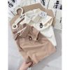 Ảnh của Set 2 áo cổ trụ tone be Hàn quốc