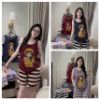 Ảnh của Set áo cô gái SN mix quần kẻ